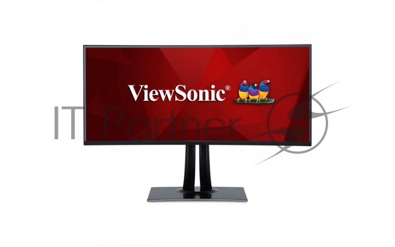 Монитор 37.5 Viewsonic VP3881 Black (изогнутый, IPS, LED, 3840x1600, 5 ms, 178°/178°, 300 cd/m, 20M:1, +2xHDMI, +DisplayPort, +3xUSB, +USB Type-C, +MM, +регулировка по высоте)