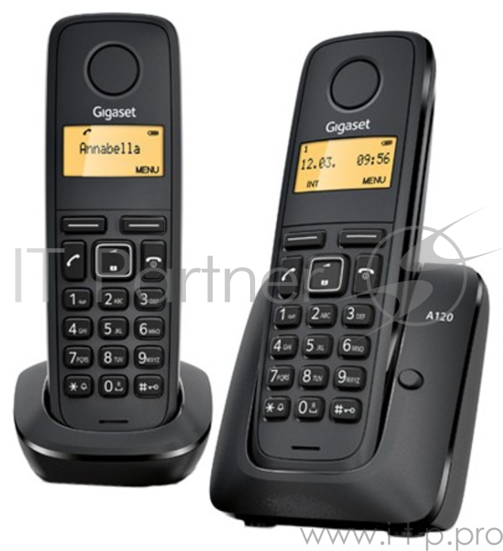 Телефон Gigaset A120 DUO RUS (две трубки)