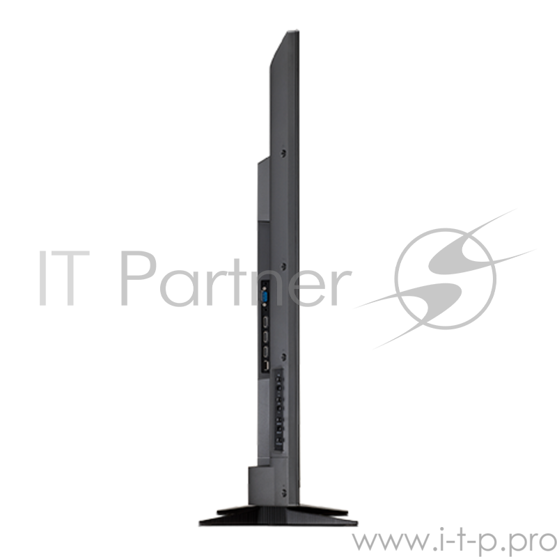 Монитор жидкокристаллический NEC Широкоформ. ЖК-дисплей нач. уровня, S-IPS 55 Direct LED, 176, разр. 1920 х 1080, 350 кД/м, 1200:1, встр. USB-медиаплеер, встр. колдонки (10W+10W), 12/7, Класс В