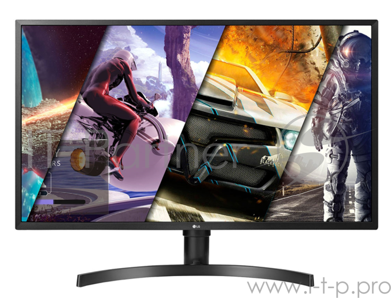 Монитор 31.5 LG 32UK550-B VA, 3840x2160, 4ms, 300 cd/m2, 3000:1 (Mega DCR), HDMI*2, DP,Headph.Out, 5Wx2, Pivot, HAS, vesa