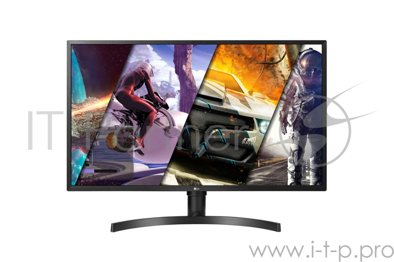 Монитор 31.5 LG 32UK550-B VA, 3840x2160, 4ms, 300 cd/m2, 3000:1 (Mega DCR), HDMI*2, DP,Headph.Out, 5Wx2, Pivot, HAS, vesa