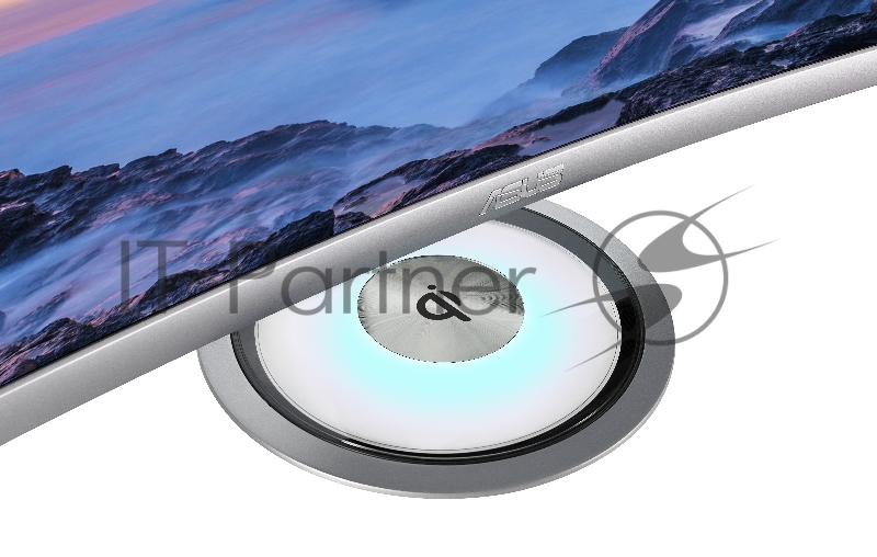 Монитор ASUS 38 MX38VC IPS LED изогнутый, 3840x1600, 5ms, 300cd/m2, 100Mln:1, 178°/178°, 2*HDMI, DP, USB-Hub, USB Type-C, 60Hz, Aura light, колонки, Frameless, Black and Space Gray, 90LM03B0-B01170