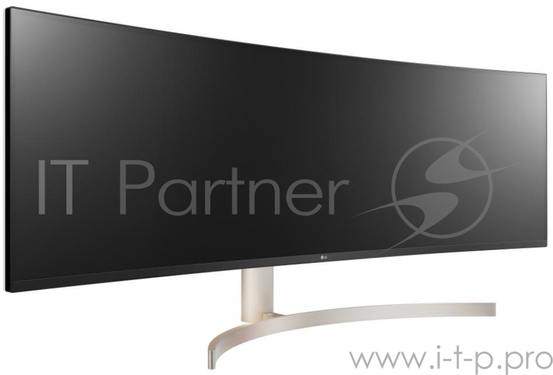 Монитор жидкокристаллический LG Монитор LCD 49 32:9 5120x1440(dualQHD) IPS, Curved, 350cd/m2, H178°/V178°, 1000:1, 1.07B, 5ms, 2xHDMI, DP, USB-Hub, Height adj, Tilt, Swivel, Speakers, 2Y, White