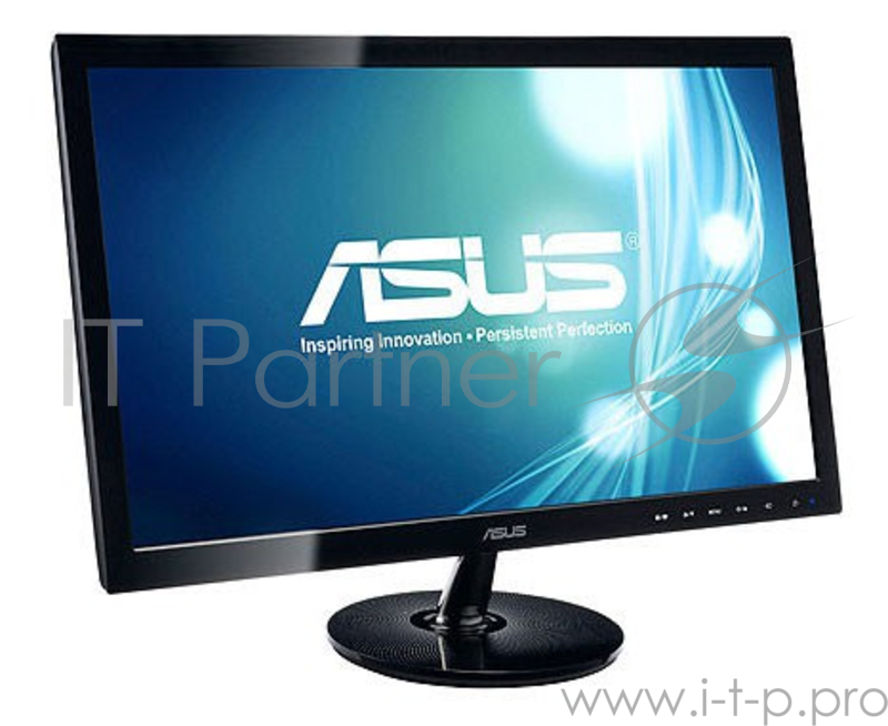 Монитор Asus 23.6 VS247NR черный TN+film LED 5ms 16:9 DVI матовая 250cd 1920x1080 D-Sub FHD 4.2кг