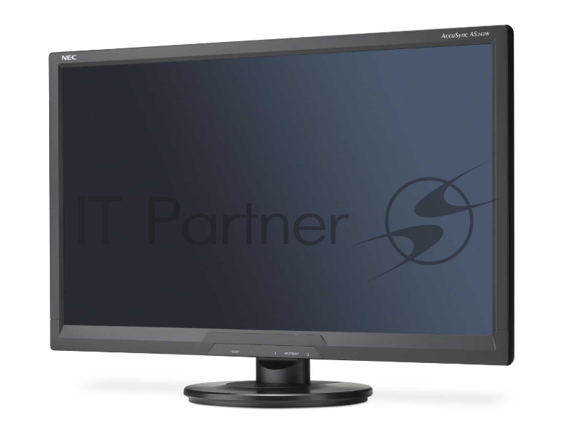 Монитор NEC AS242W-BK 24 | 1920x1080 (LED) | 5ms | D-SUB + DVI-D | Black