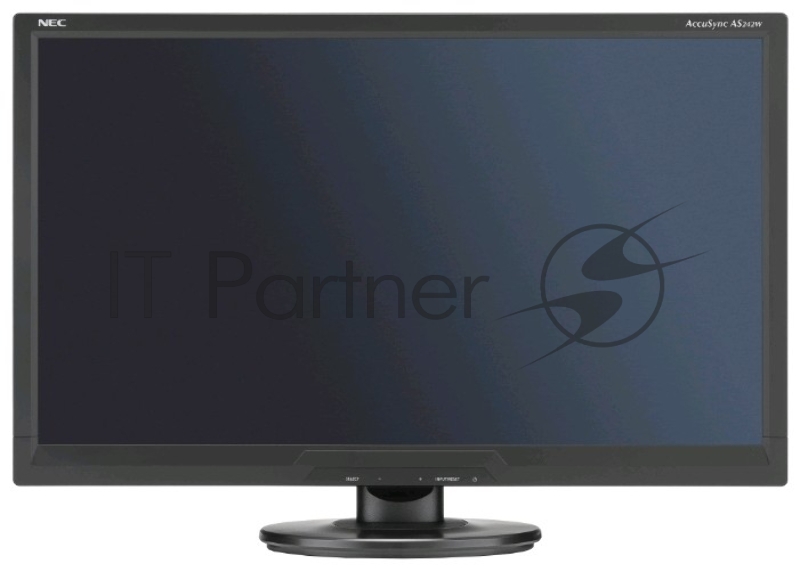 Монитор NEC AS242W-BK 24 | 1920x1080 (LED) | 5ms | D-SUB + DVI-D | Black