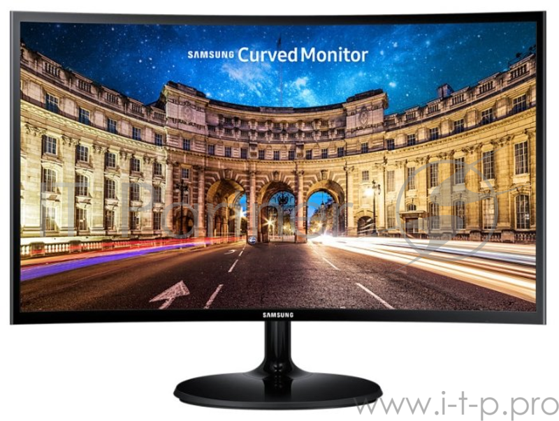 Монитор Samsung 23.5 C24F390FHI черный VA LED 16:9 HDMI матовая 250cd 178гр/178гр 1920x1080 D-Sub FHD 3.3кг