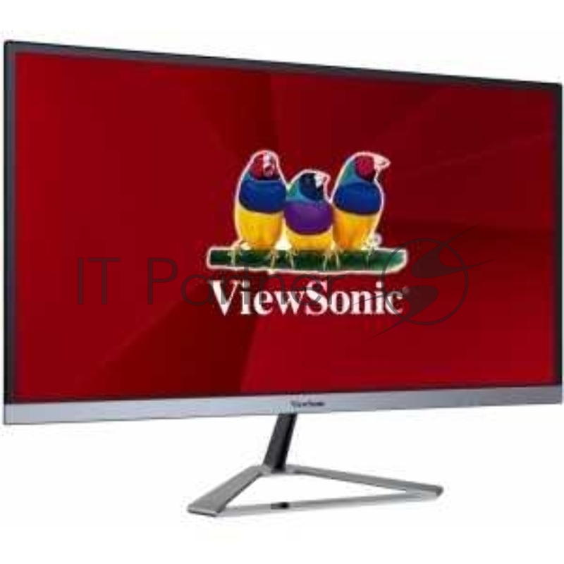 Монитор 23.8 Viewsonic VX2476-SMHD Black-Silver (IPS, LED, 1920x1080, 4 ms, 178°/178°, 250 cd/m, 80M:1, +HDMI, +DisplayPort, +MM)