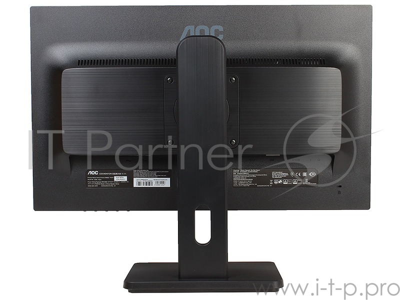 Монитор 23.6 AOC E2475PWJ Black 1920x1080, 2ms, 250 cd/m2, 1000:1 (DCR 50M:1), D-Sub, DVI, HDMI, 2Wx2, Headph.Out, HAS, Pivot, vesa
