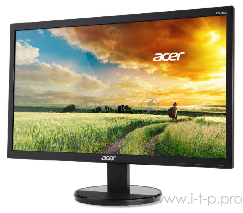 Монитор Acer 24 K242HLbid черный TN+film LED 5ms 16:9 DVI HDMI матовая 250cd 170гр/160гр 1920x1080 D-Sub FHD 3.57кг