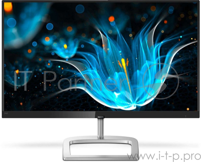 Монитор Philips 23.8 246E9QSB (00/01) черный IPS LED 16:9 DVI матовая 250cd 1920x1080 D-Sub FHD 2.9кг