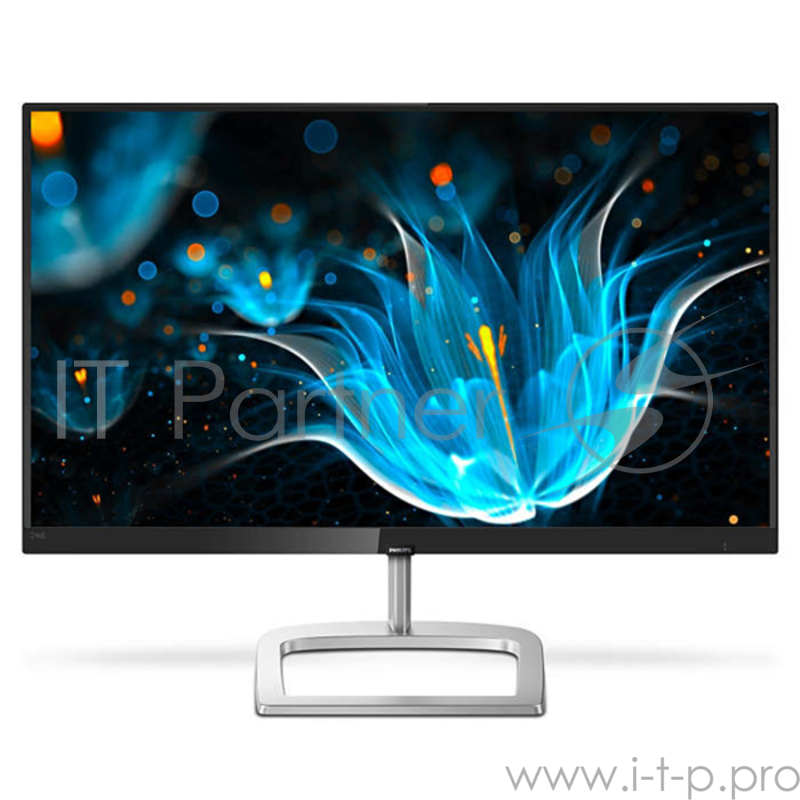 Монитор 23,8 Philips 246E9QDSB 1920x1080 IPS LED 16:9 5ms VGA DVI-D HDMI 10M:1 178/178 250cd Tilt FreeSync LowBlue sRGB Black/Silver (246E9QDSB/00)