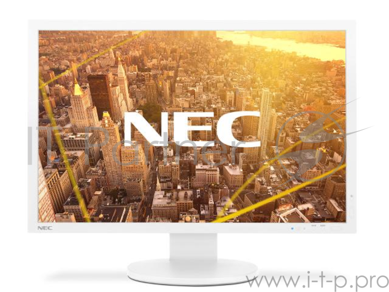 Монитор жидкокристаллический NEC 24.1 PA243W LCD S/Wh (AH-IPS 16:10 340cd/m2 1000:1 6 ms 10 bit 1920x1200 178/178 D-sub DVI-D DP HDMI USB hub HAS 150mm Swiv 45/45 Tilt Pivot PiP)