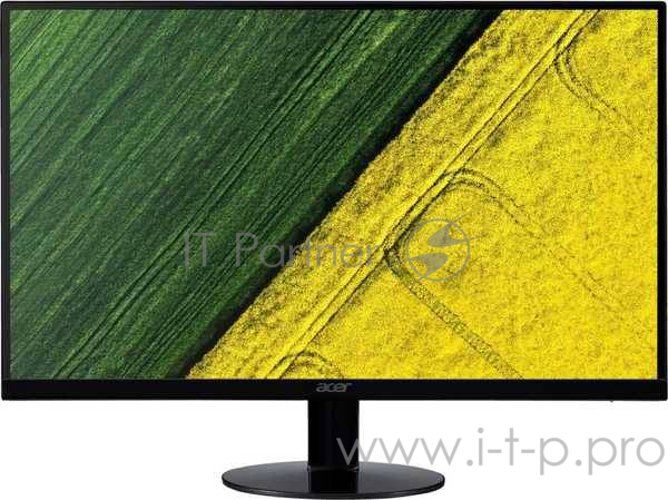 Монитор 23.8 ACER SA240YAbi (16:9)/IPS(LED)/ZF/1920x1080/4 178°/178°, 1000:1/VGA + HDMI/HDMI FreeSync/75Hz HDMI, 60Hz VGA, Black Matt with glossy foot stand