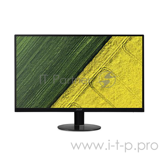 Монитор 23.8 ACER SA240YAbi (16:9)/IPS(LED)/ZF/1920x1080/4 178°/178°, 1000:1/VGA + HDMI/HDMI FreeSync/75Hz HDMI, 60Hz VGA, Black Matt with glossy foot stand