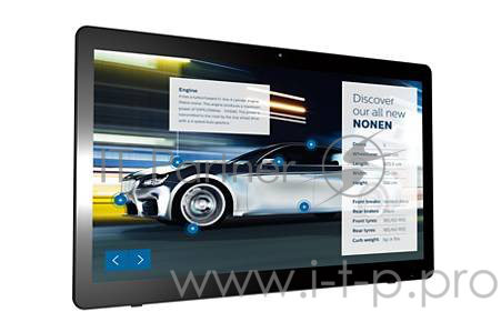 Профессиональная панель 24 PHILIPS 24BDL4151T/00 Black (Multi-Touch, LED, 1920x1080, 5 mc, 170°/160°, 250 cd/m, 1000:1,