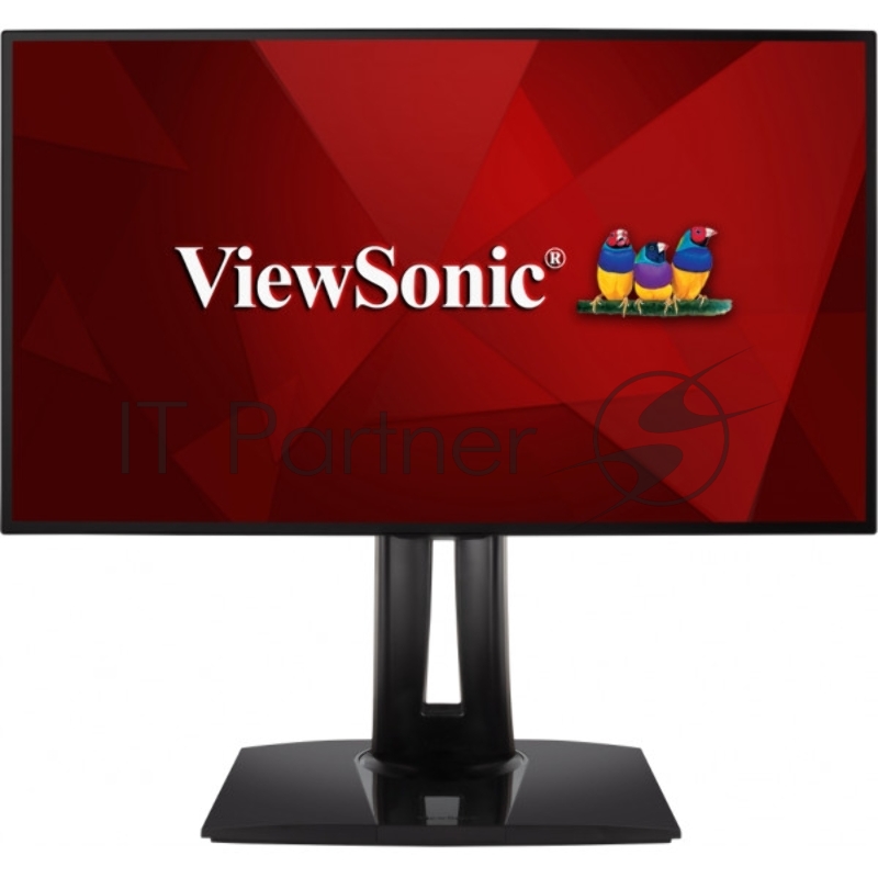 Монитор 23.8 ViewSonic VP2458 Black AH-IPS, 1920x1080, 5ms, 250 cd/m2, 1000:1 (DCR 50M:1), D-Sub,DP, HDMI, USB, HAS, Pivot, vesa