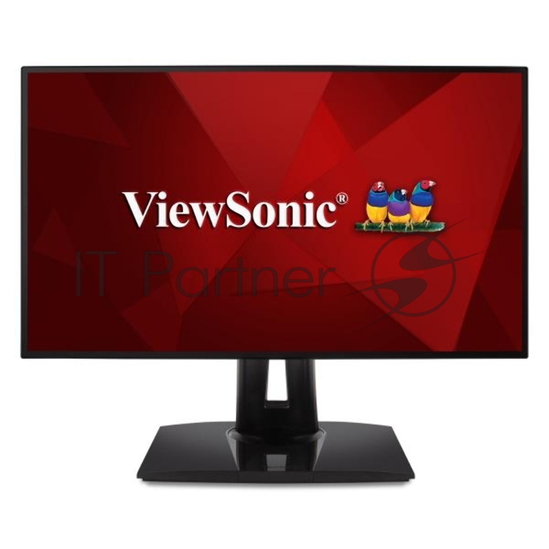 Монитор 23.8 ViewSonic VP2458 Black AH-IPS, 1920x1080, 5ms, 250 cd/m2, 1000:1 (DCR 50M:1), D-Sub,DP, HDMI, USB, HAS, Pivot, vesa