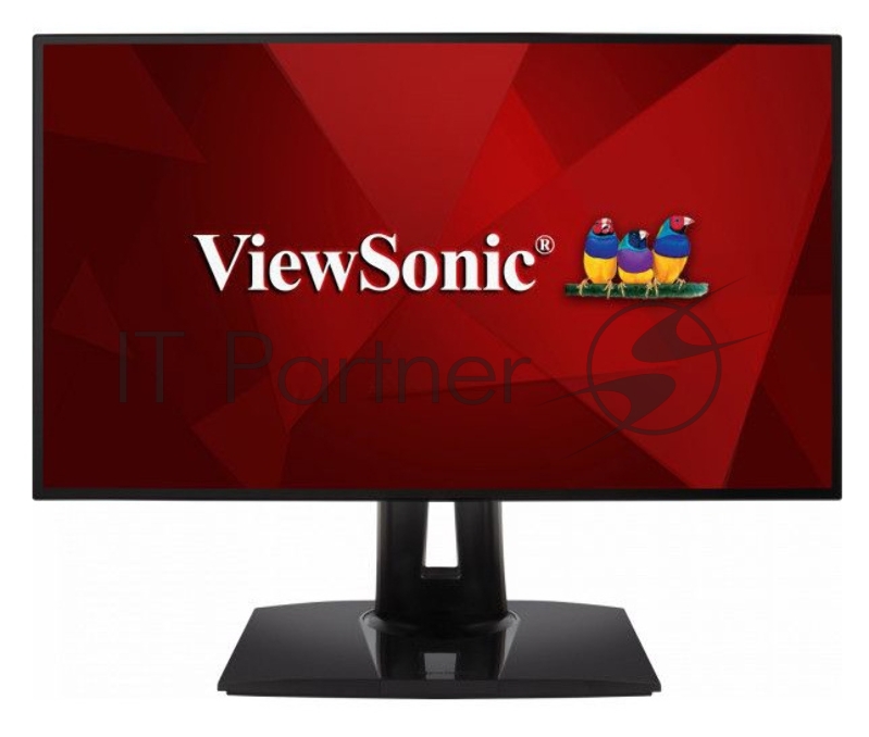 Монитор 23.8 ViewSonic VP2458 Black AH-IPS, 1920x1080, 5ms, 250 cd/m2, 1000:1 (DCR 50M:1), D-Sub,DP, HDMI, USB, HAS, Pivot, vesa