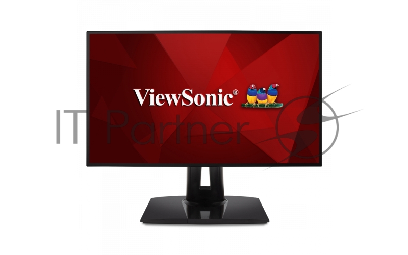 Монитор 23.8 ViewSonic VP2458 Black AH-IPS, 1920x1080, 5ms, 250 cd/m2, 1000:1 (DCR 50M:1), D-Sub,DP, HDMI, USB, HAS, Pivot, vesa