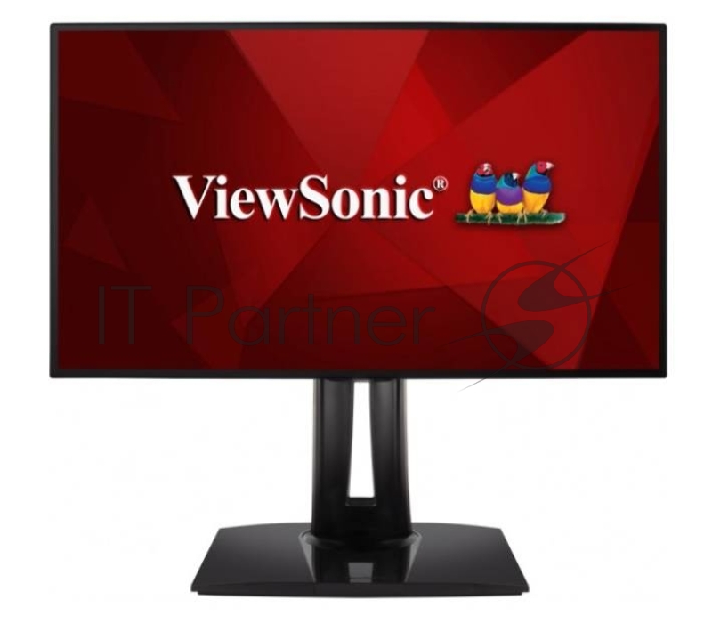 Монитор 23.8 ViewSonic VP2458 Black AH-IPS, 1920x1080, 5ms, 250 cd/m2, 1000:1 (DCR 50M:1), D-Sub,DP, HDMI, USB, HAS, Pivot, vesa