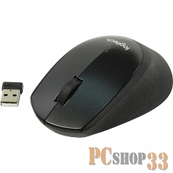 Оптическая мышь Logitech M330 Silent Plus 910-004909, беспров., 2кн.+скр., черный (USB)