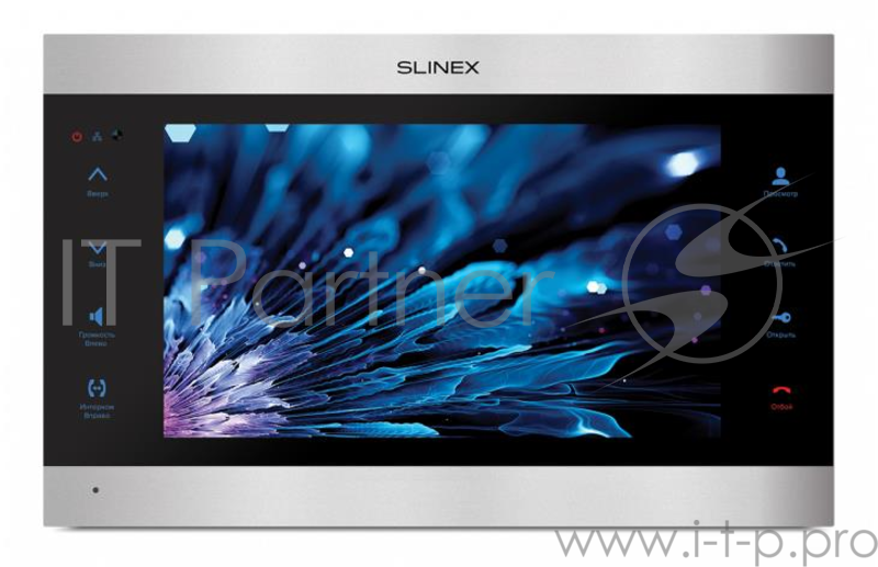 Монитор LCD 10 IP DOORPHONE SL-10IPT SILVER/BLACK SLINEX