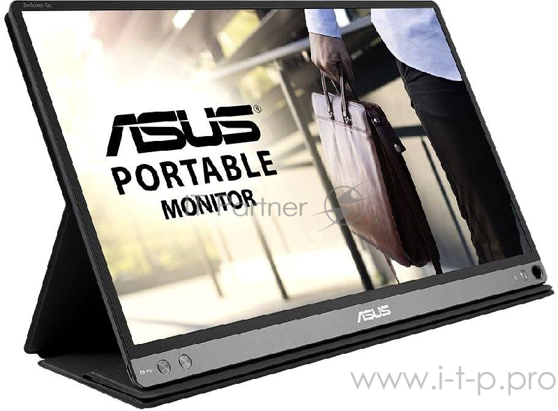 МОНИТОР 15.6 ASUS MB16AP Black (IPS, LED, Wide, 1920x1080, 178°/178°, 220 cd/m, 800:1, +USB, )