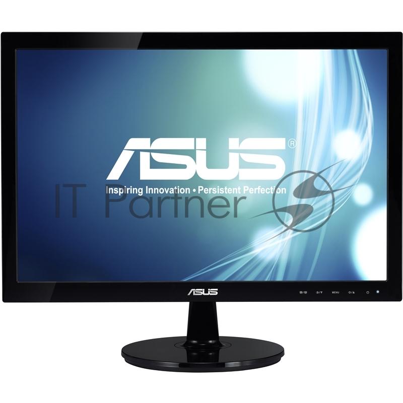 Монитор Asus 18.5 VS197DE LED, 1366x768, 5ms, 250cd/m2, 90°/50°, D-Sub, Black, 90LMF1001T02201C-