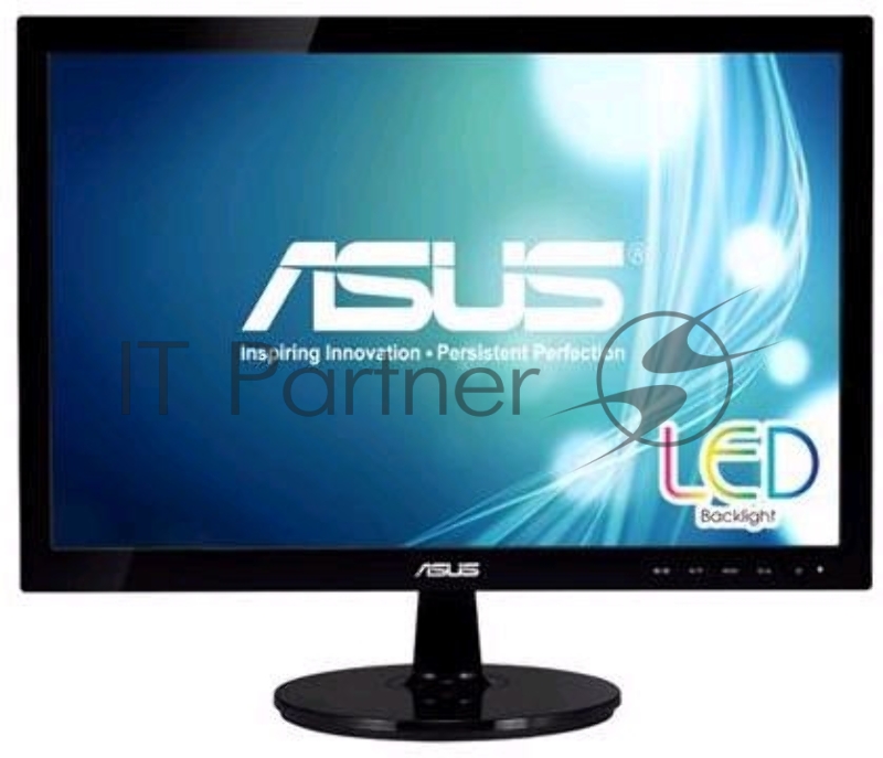 Монитор Asus 18.5 VS197DE LED, 1366x768, 5ms, 250cd/m2, 90°/50°, D-Sub, Black, 90LMF1001T02201C-