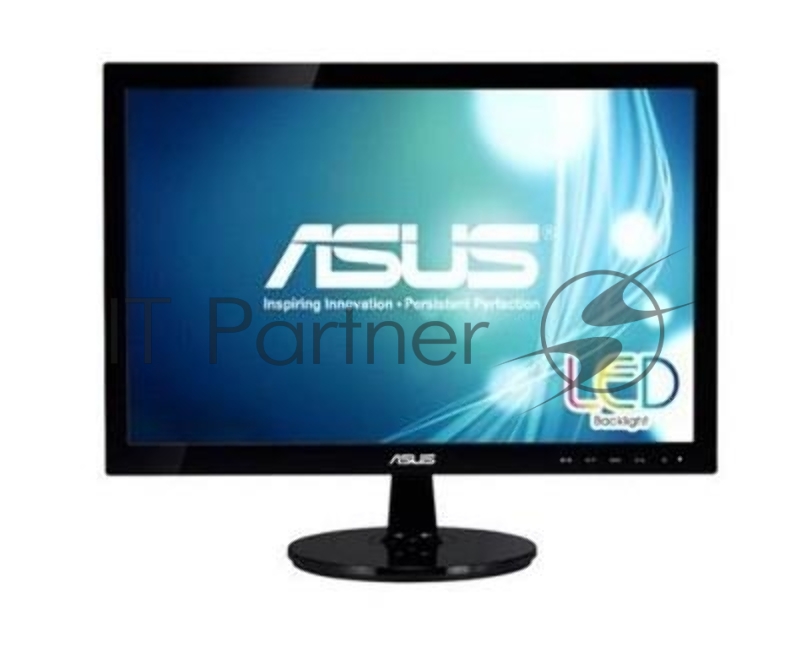 Монитор Asus 18.5 VS197DE LED, 1366x768, 5ms, 250cd/m2, 90°/50°, D-Sub, Black, 90LMF1001T02201C-