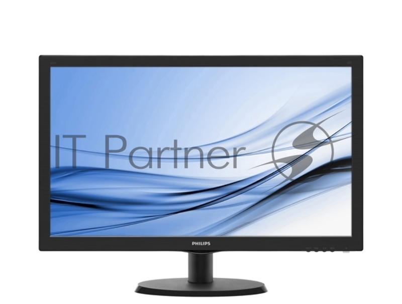 Монитор 21.5 PHILIPS 223V5LSB2/10(62) Black (LED, LCD, Wide, 1920x1080, 5 ms, 90°/65°, 200 cd/m, 10M:1)