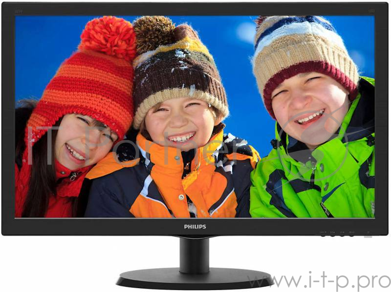 Монитор LCD PHILIPS 21.5 223V5LHSB2/00(01) Black {1920x1080, 5ms, 200 cd/m2, 1000:1 (DCR 10M:1), D-Sub, HDMI, vesa}