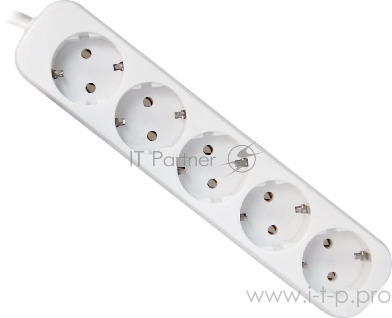 Сетевые фильтры Defender Удлинитель E518 1.8 м, 5 розеток 99229, с заземлением