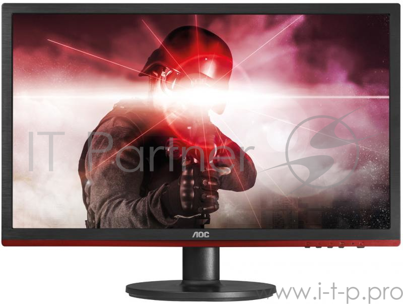 Монитор 21.5 AOC G2260VWQ6 Black-red 1920x1080, 1ms, 250 cd/m2, 1000:1 (DCR 80M:1), D-Sub, HDMI, DP, Headph.Out, vesa