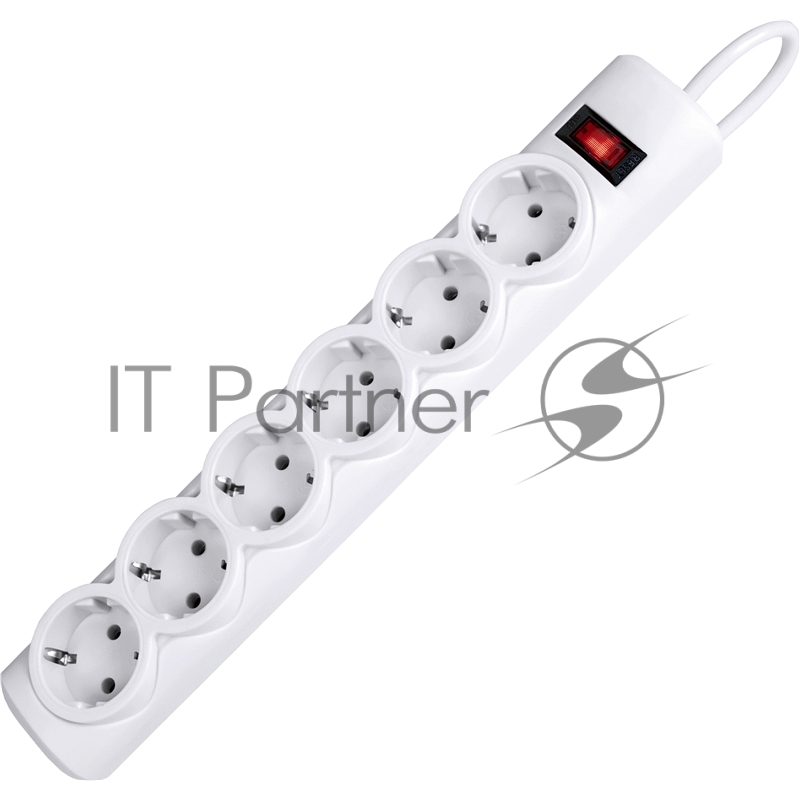 Сетевые фильтры Defender Фильтр DFS 153 3.0 m, 6 розеток, белый 99490