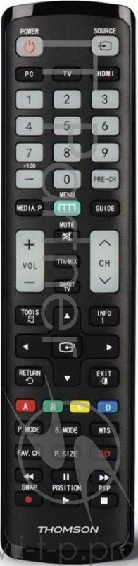 Универсальный пульт Thomson ROC1128SAM черный
