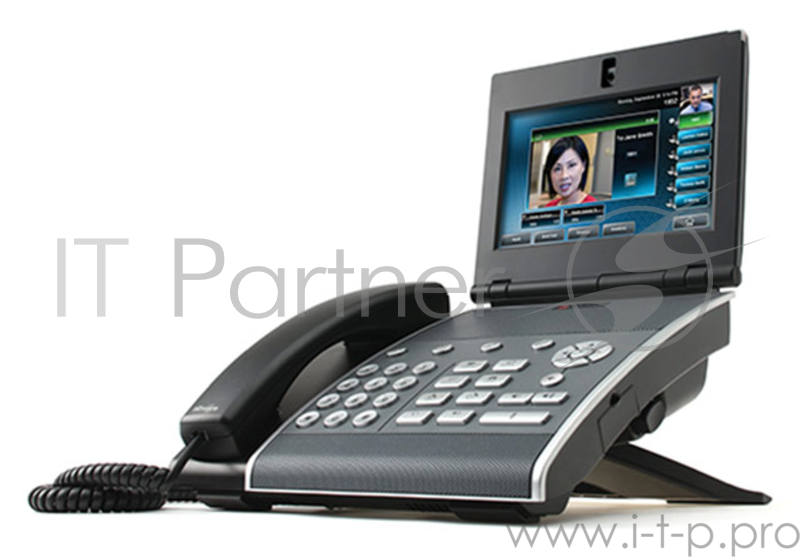 Телефон Polycom VVX 1500 D dual stack SIP&H.323 Business (2200-18064-114)