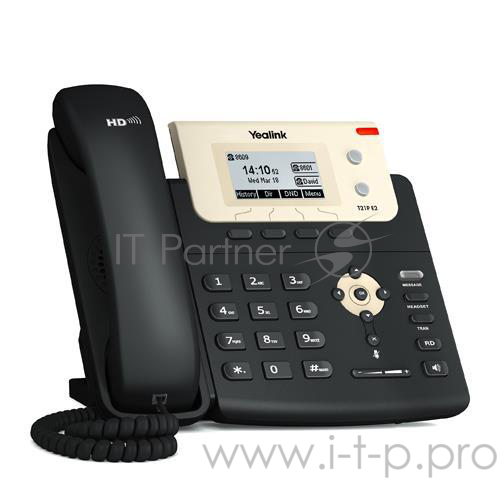 Телефон VoIP Yealink SIP-T21PE2(NOPSU) SIP-телефон, 2 линии, PoE (без блока питания)