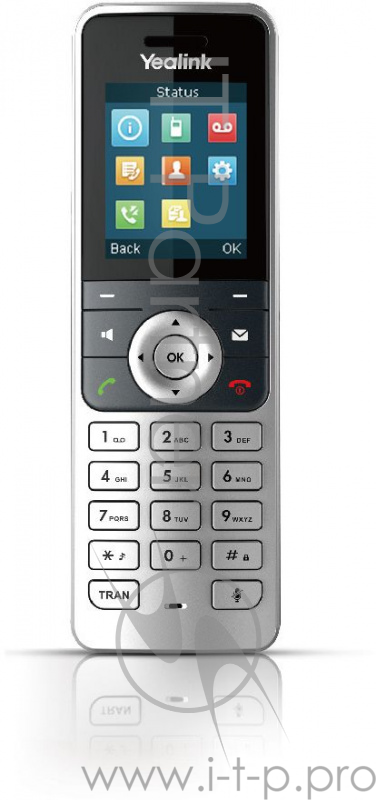 Трубка Yealink W53H серебристый