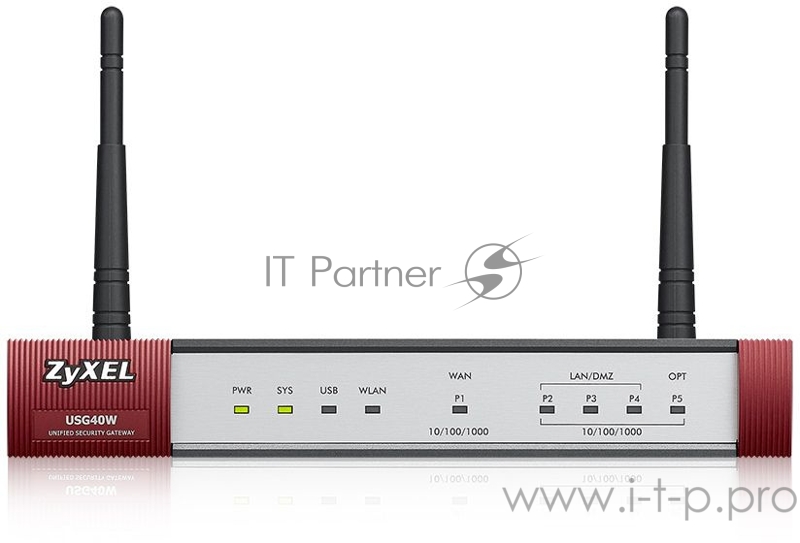 Шлюз ZYXEL USG40W UTM BDL
