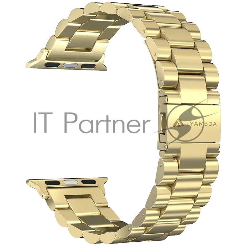 Ремешок из нержавеющей стали Lyambda Keid для Apple Watch 38/40 mm DS-APG-02-40-GL Gold