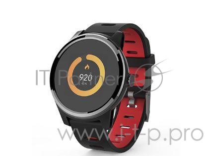 Умные часы VITA PLUS BLACK/RED G-SM01BLKR GEOZON