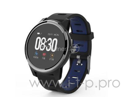 Умные часы VITA PLUS BLACK/BLUE G-SM01BLKB GEOZON