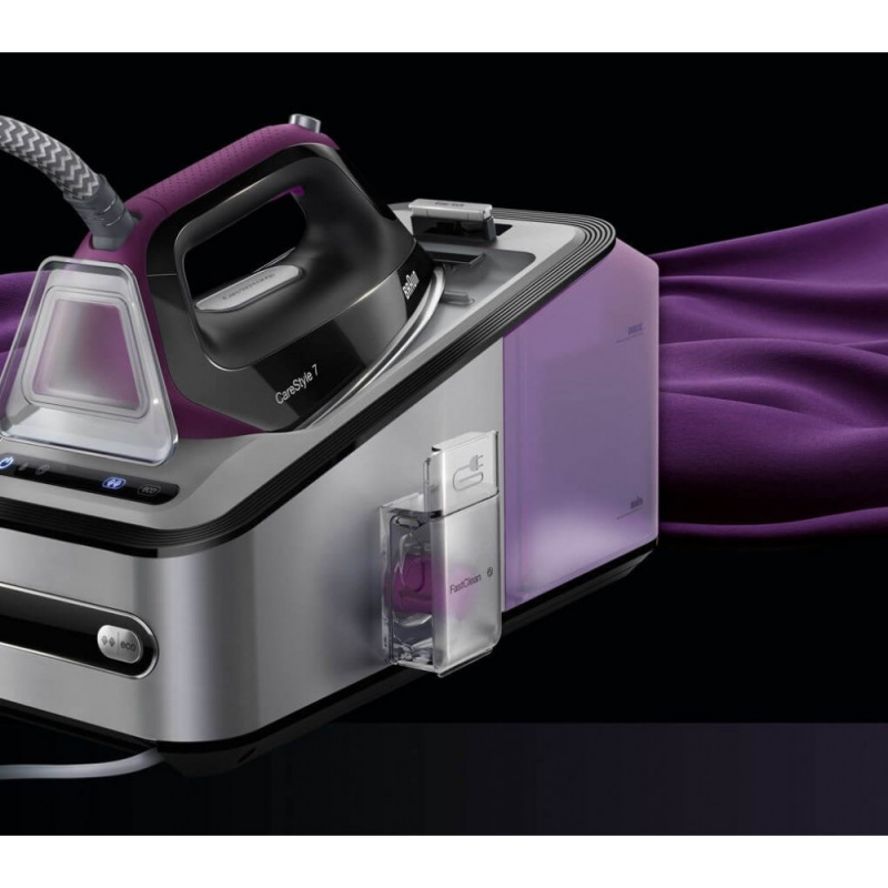 Паровая станция Braun IS7144BK 2400Вт фиолетовый