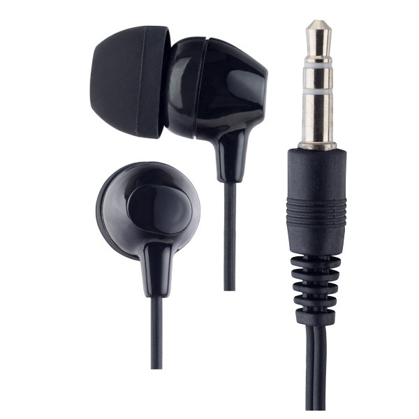 Наушники Perfeo PF_A4613 внутриканальные TUNE черные