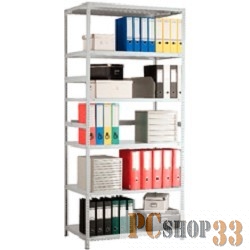 Стеллаж MS 200KD/100x40/4 (Размеры внешние (ВхШхГ) 2000х1000х400 мм, 4 полки, с разборной стойкой) [