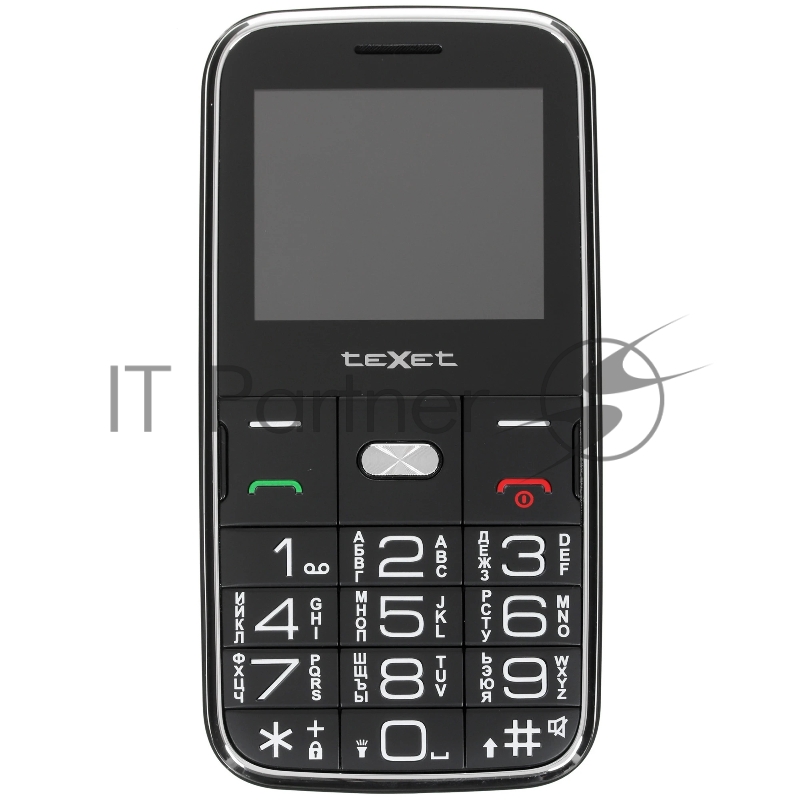 Мобильный телефон teXet TM-B227 черный