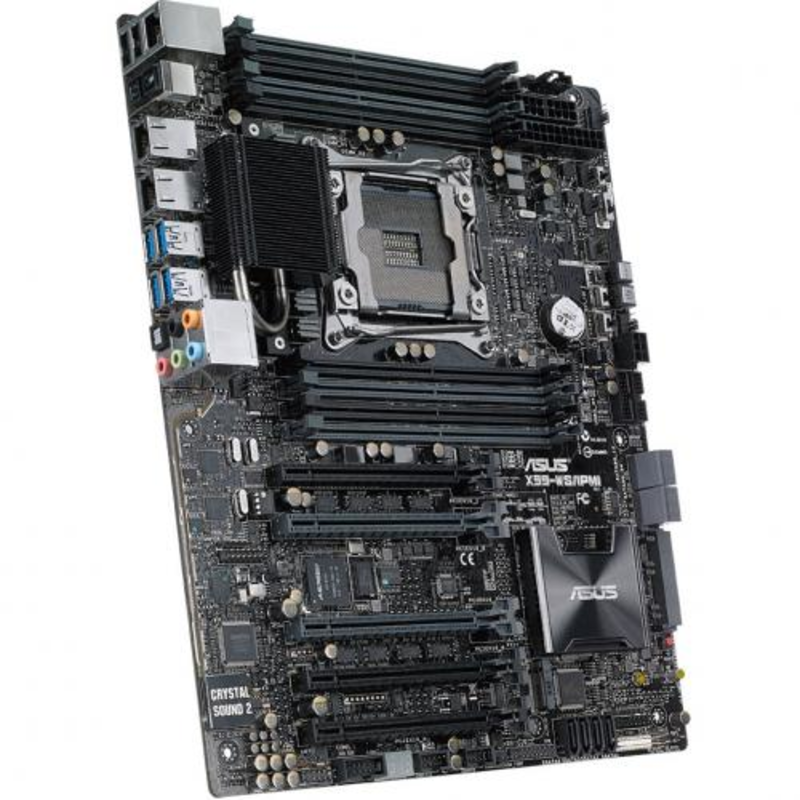 Материнская плата ASUS X99-WS/IPMI, LGA2011-V3,X99,SATAE,BMC,5PCIE