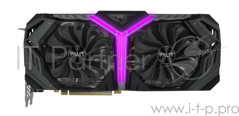 Видеокарта PALIT GeForce RTX 2080 SUPER GRP / 8GB GDDR6 256bit 15.5Gbps 496GBs 1650-1860MHz 65T HDMI 3xDP USB-C / NE6208SH20P2-1040G